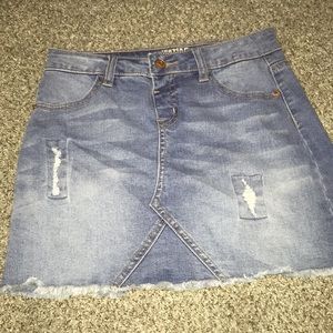 Kids Justice denim jean skirt size 12